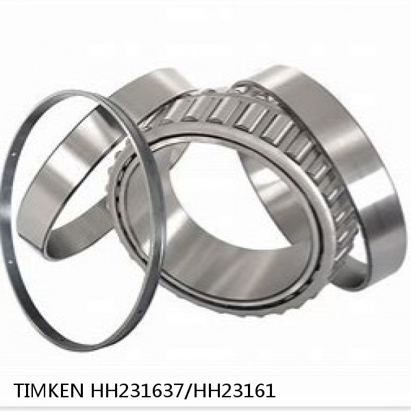 HH231637/HH23161 TIMKEN Tapered Roller Bearings Double-row