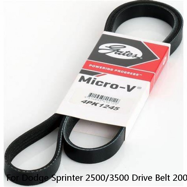 For Dodge Sprinter 2500/3500 Drive Belt 2007 2008 Serpentine Belt 6 Ribs #1 small image