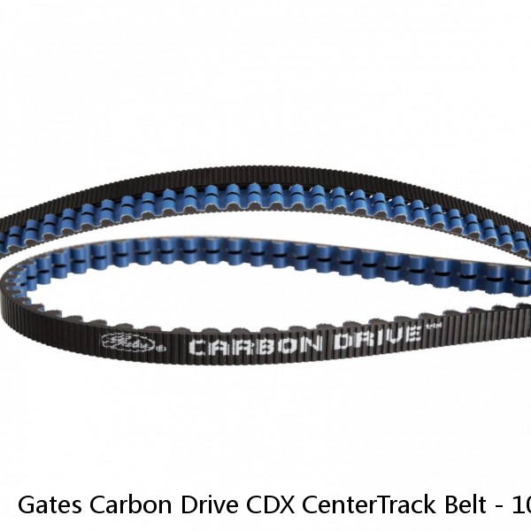 Gates Carbon Drive CDX CenterTrack Belt - 108t, Black #1 small image