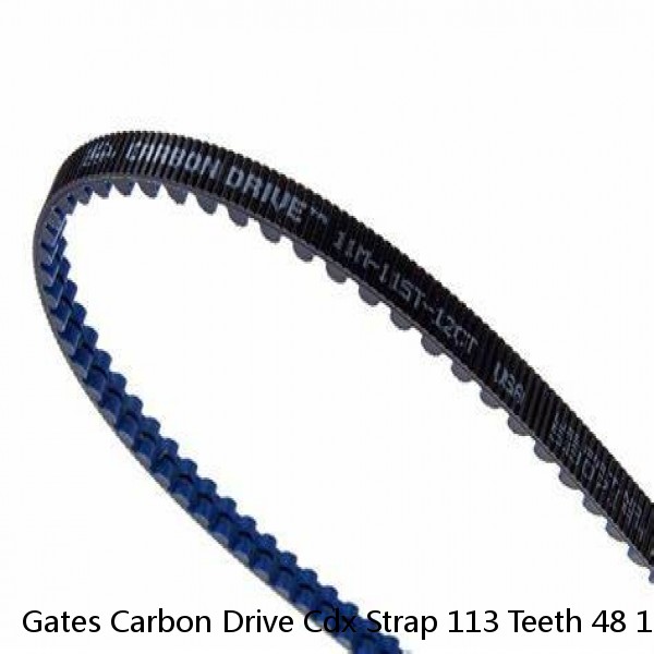 Gates Carbon Drive Cdx Strap 113 Teeth 48 15/16in Black 36 1/12ft-113T-12CT - #1 small image