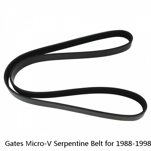 Gates Micro-V Serpentine Belt for 1988-1998 GMC K1500 4.3L 5.0L 5.7L 6.2L sz #1 small image