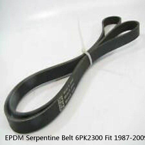 EPDM Serpentine Belt 6PK2300 Fit 1987-2009 Buick Chevrolet Equinox G30 Ford GMC #1 small image