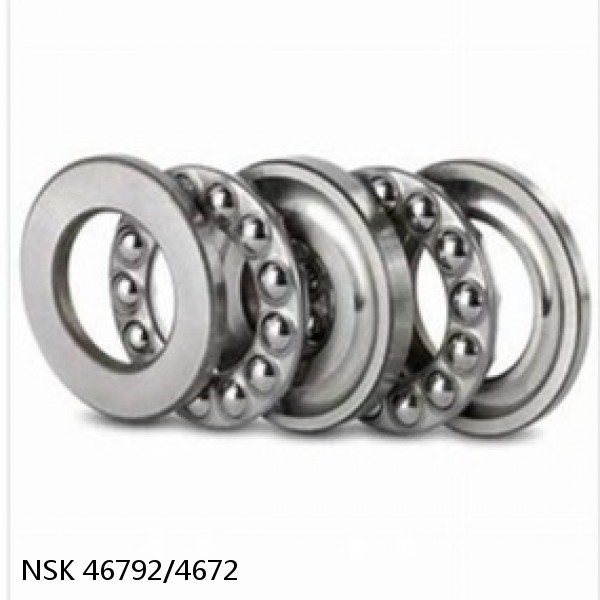 46792/4672 NSK Double Direction Thrust Bearings #1 small image