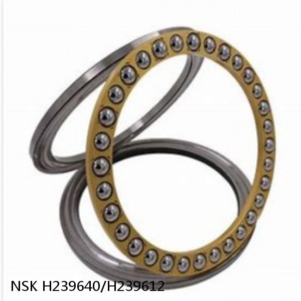 H239640/H239612 NSK Double Direction Thrust Bearings #1 small image