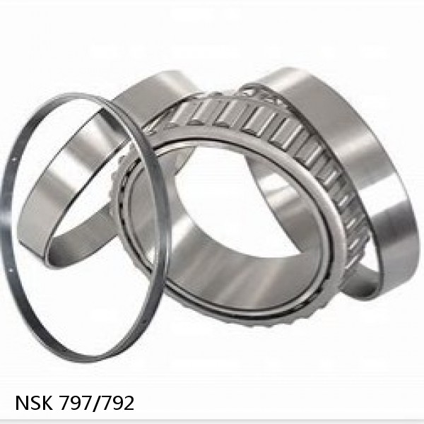 797/792 NSK Tapered Roller Bearings Double-row #1 small image